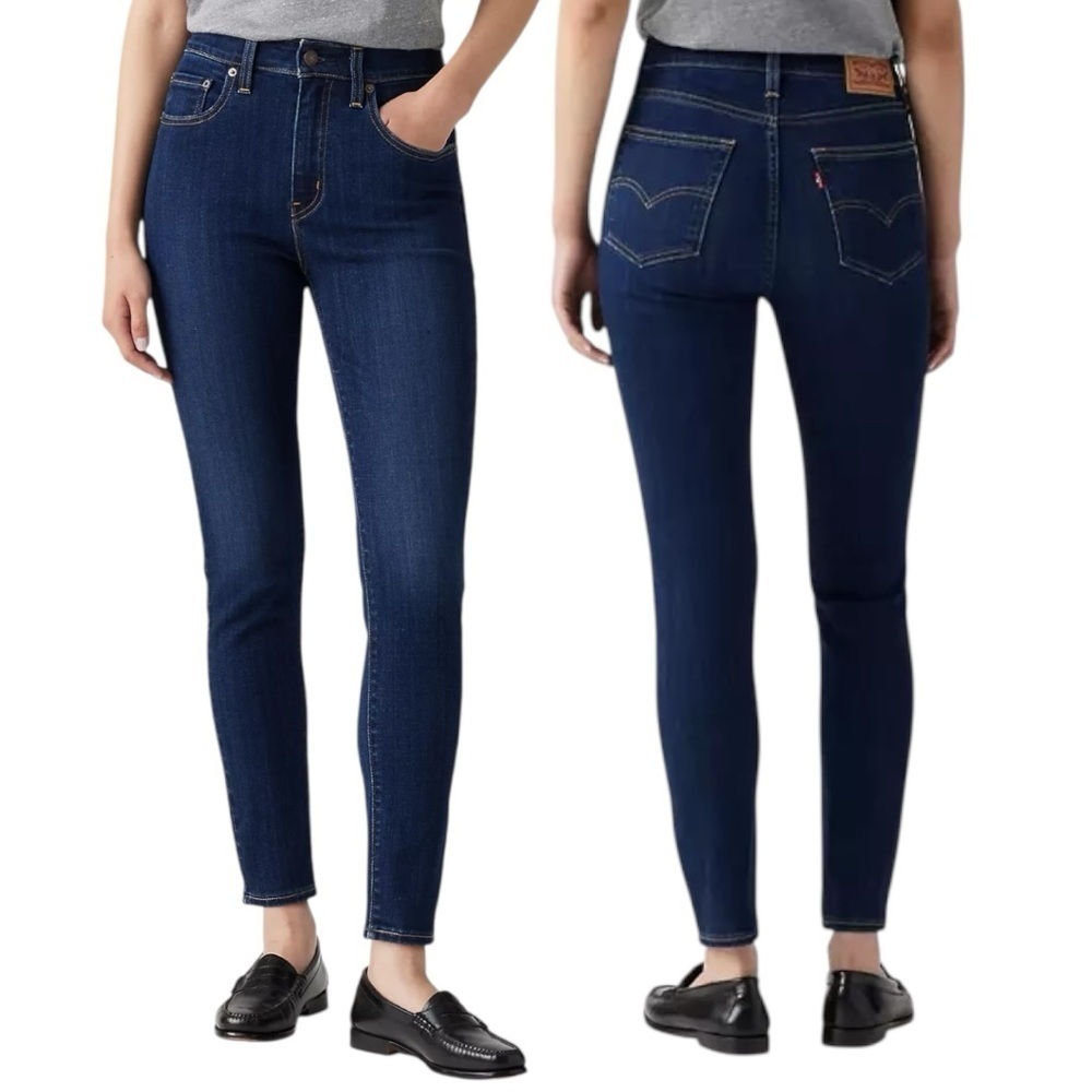 Levi’s 721 High Rise Skinny Jeans Blue Story Size 27